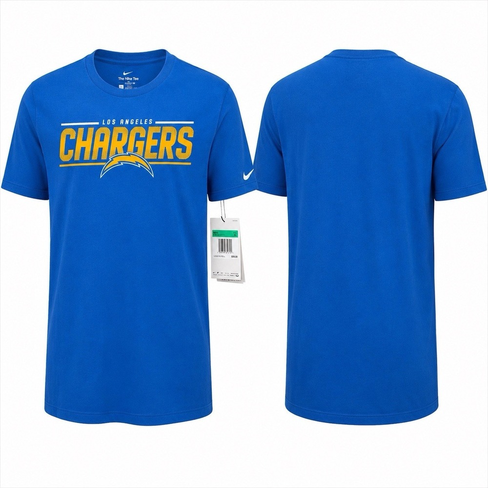 Nike Los Angeles Chargers Air Essential T-Shirt Men’s XL Blue NFL NEW